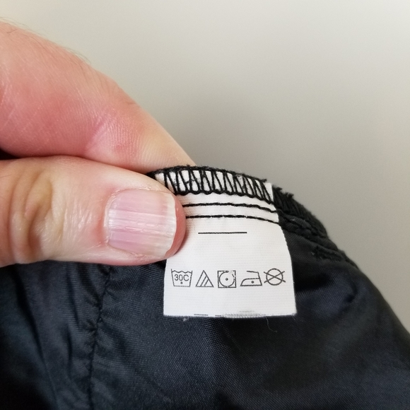 FIRM Calvin Klein Black Nylon Slacks size 12 - Picture 2 of 7